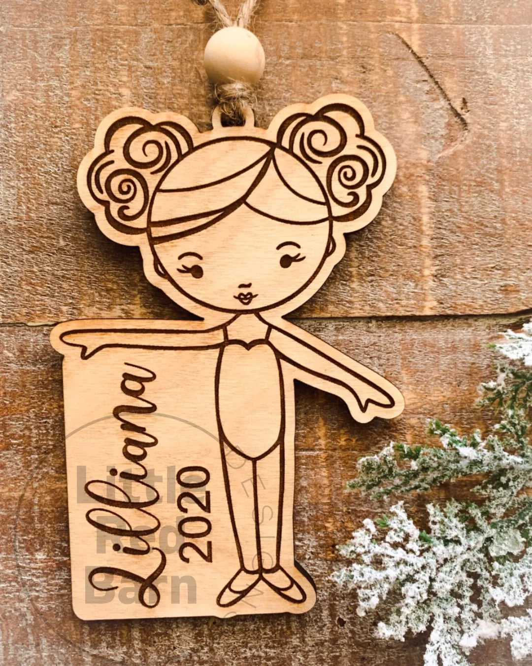 Wood ornament