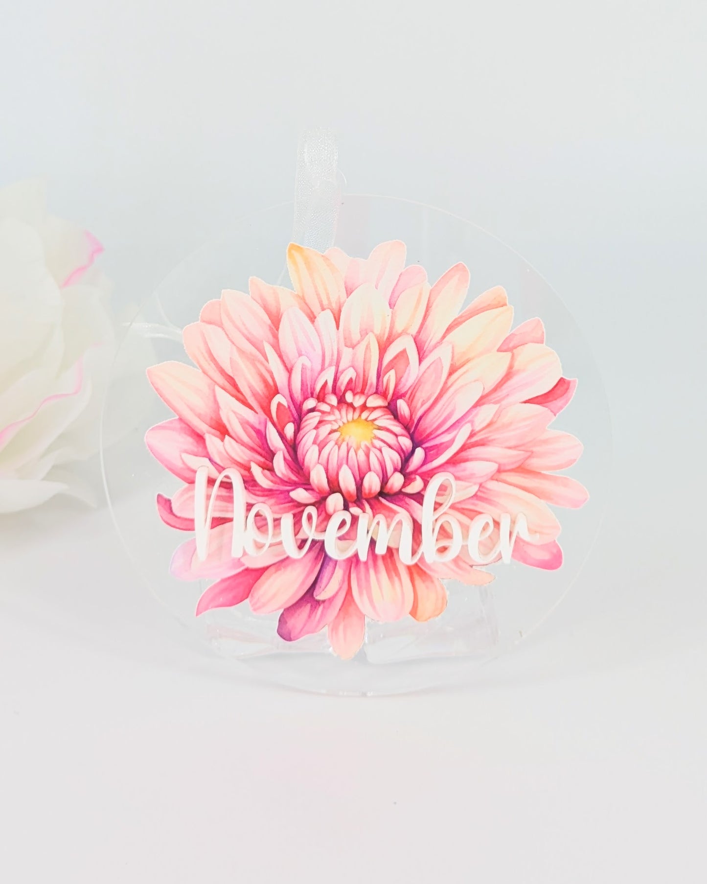 Birth Month Flower Ornaments