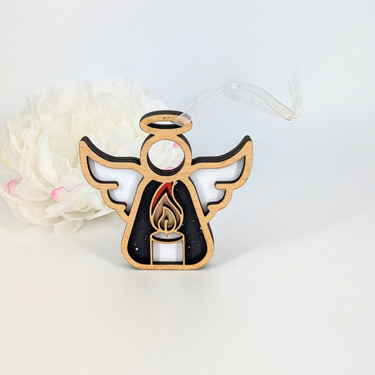 3D Angel Candle Ornament