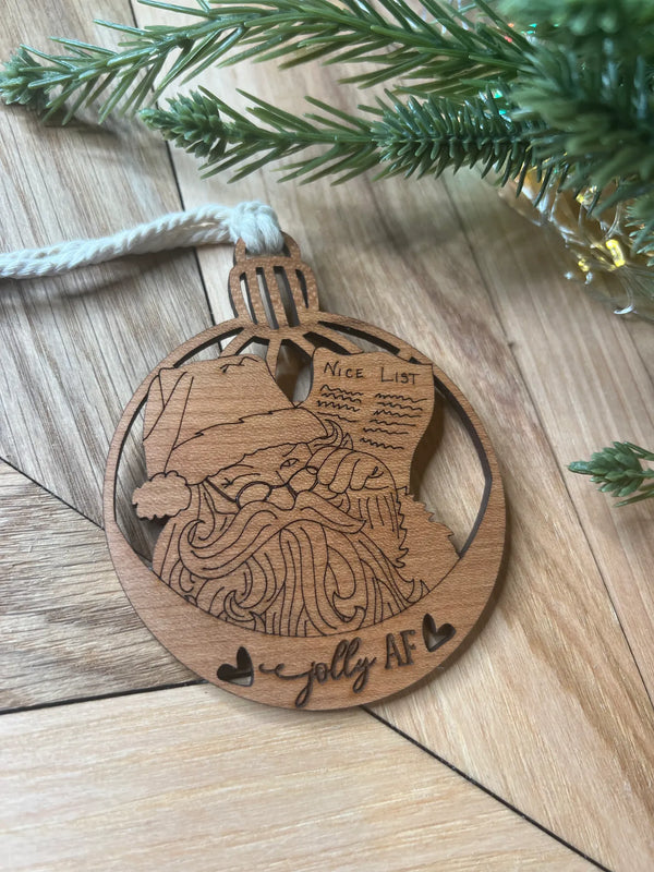 wood ornament