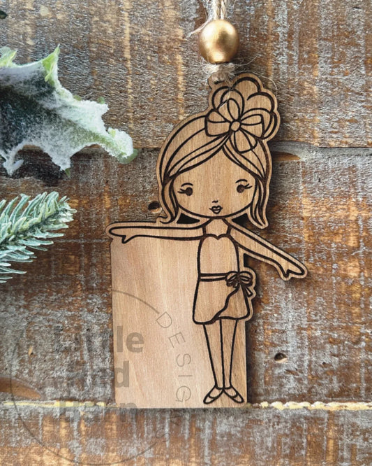 Wood ornament