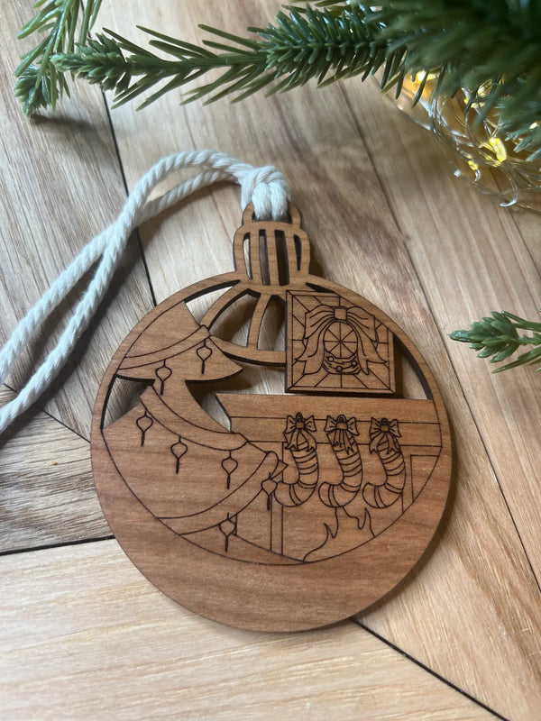 wood ornament