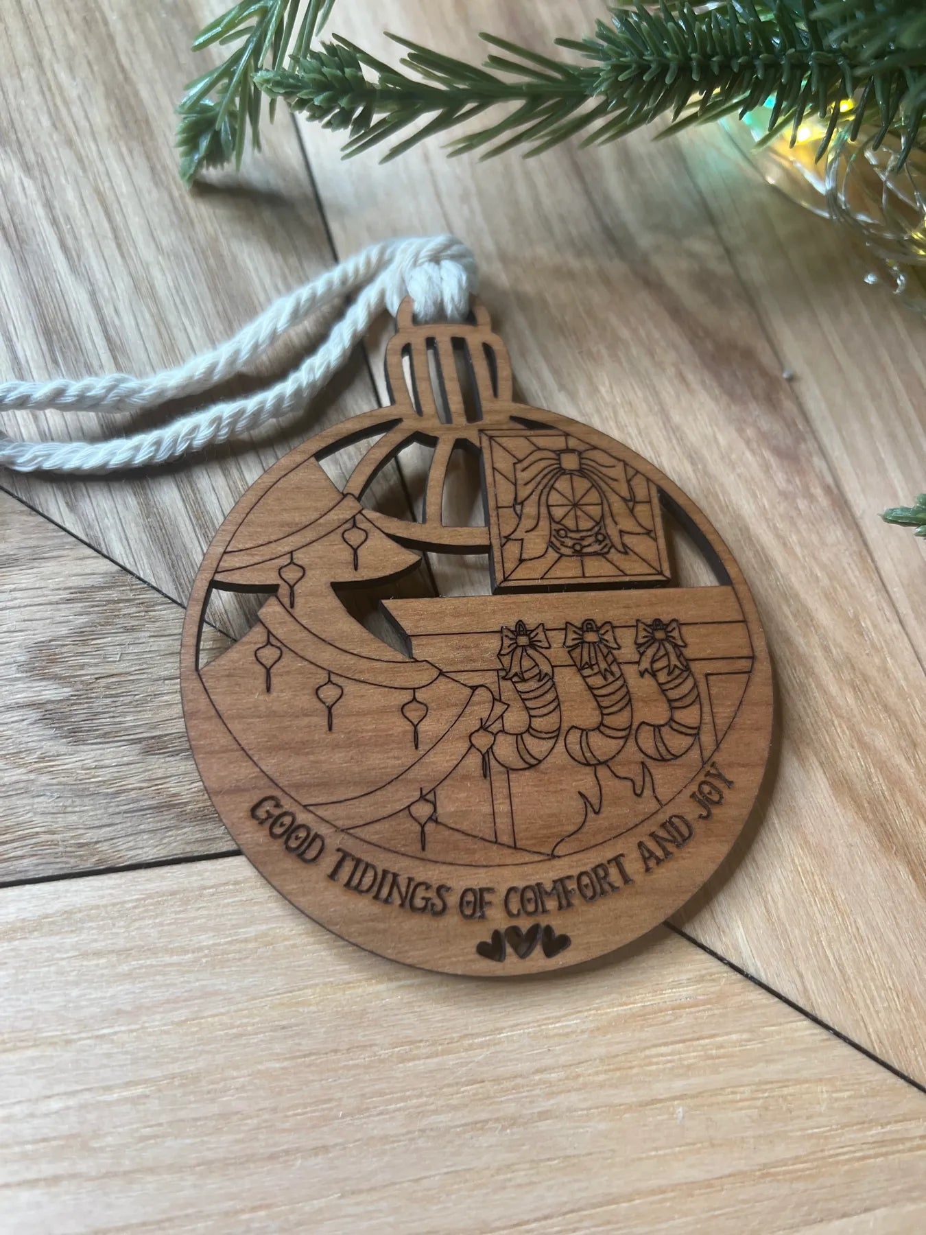 wood ornament