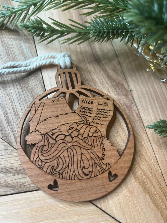 wood ornament